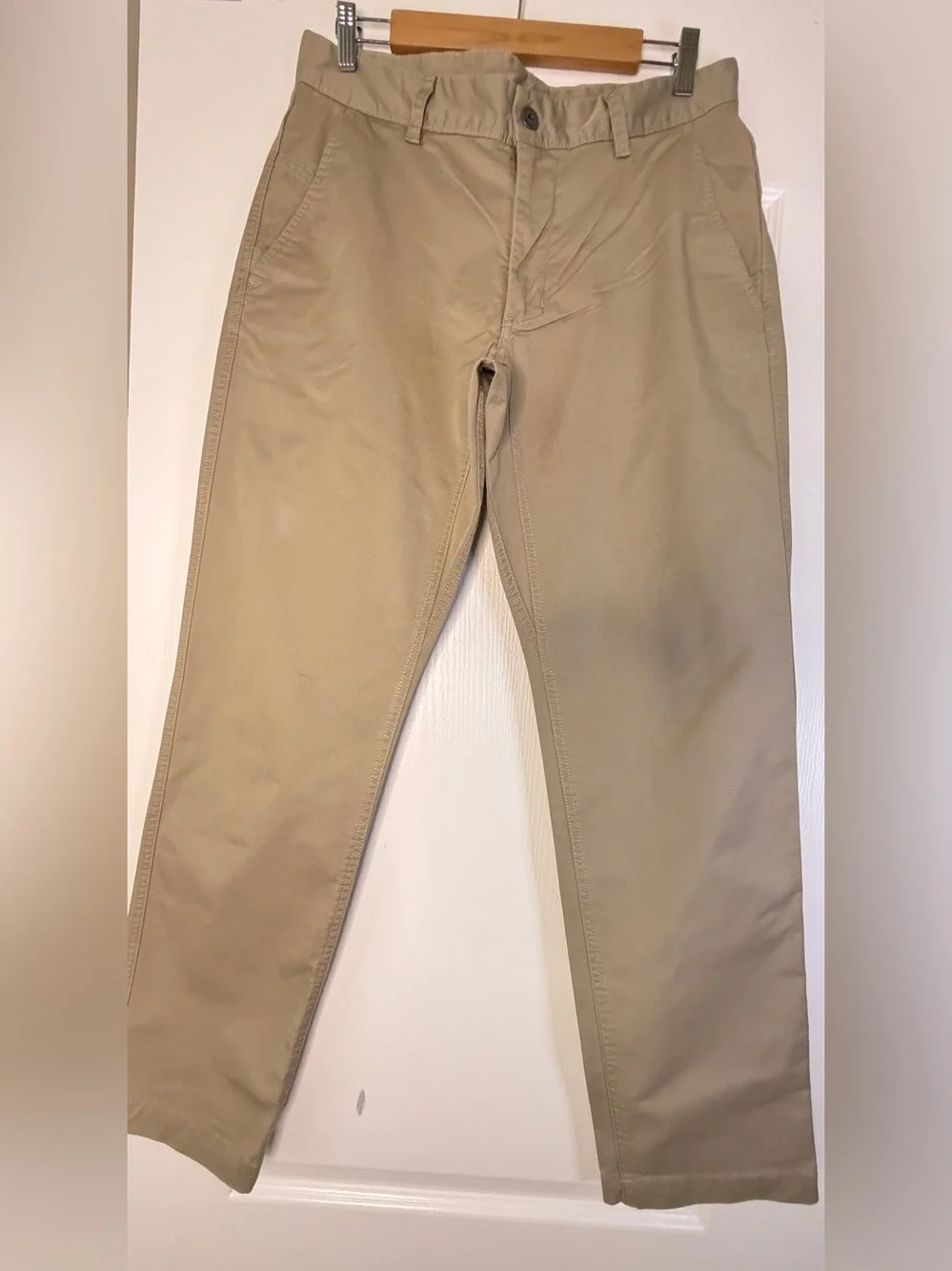 THE NORTH FACE Men’s 32R Khaki Stretch 5 Pocket Pants Cotton Sorona Straight Leg